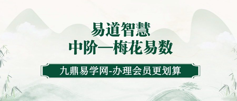 张琛平【易道智慧 _ 中阶—梅花易数】