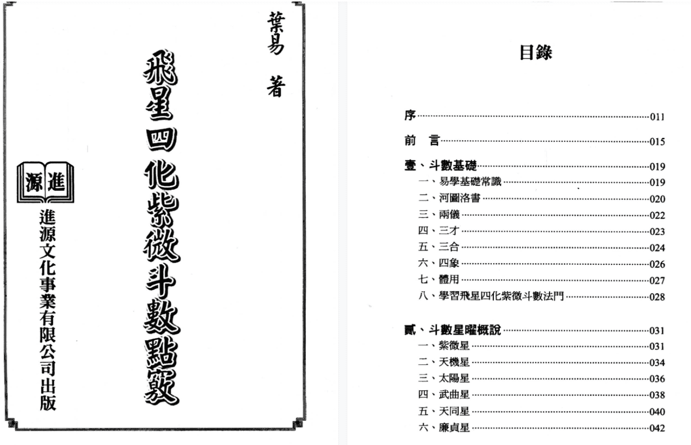 《飞星四化紫微斗数点窍》叶易 526页 网盘