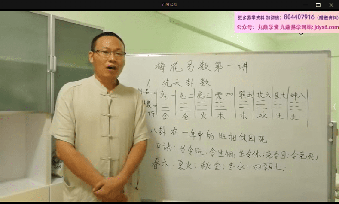 李垣儒《梅花易数》30集 网盘