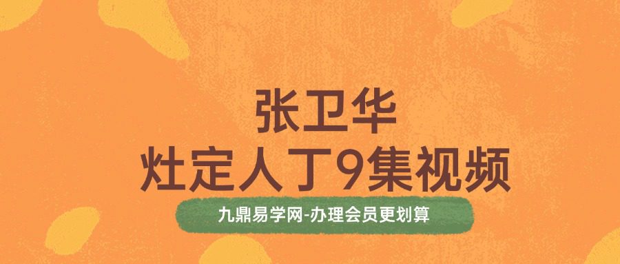 张卫华一灶定人丁9集视频