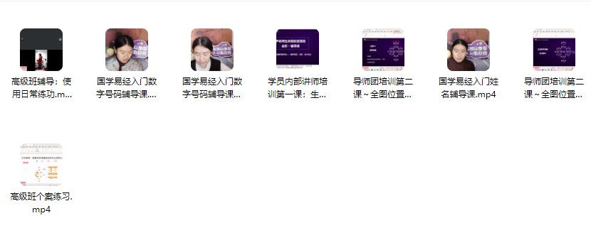 尹欣生命密码变现班中级+高级 网盘