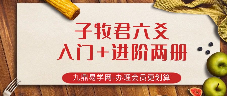 子牧君六爻入门+进阶两册 PDF