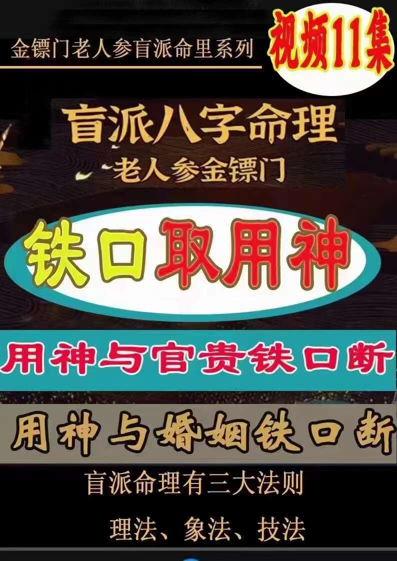 《金镖门速取用神的简便方法》12集视频