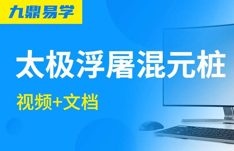 太极浮屠混元桩 视频+文档（九鼎易学）