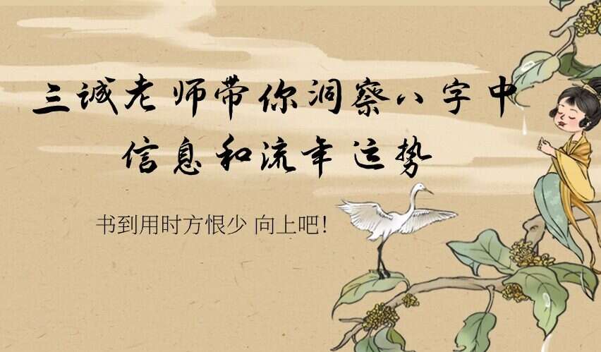 三诚老师带你洞察八字中信息和流年运势 28集视频（九鼎易学）