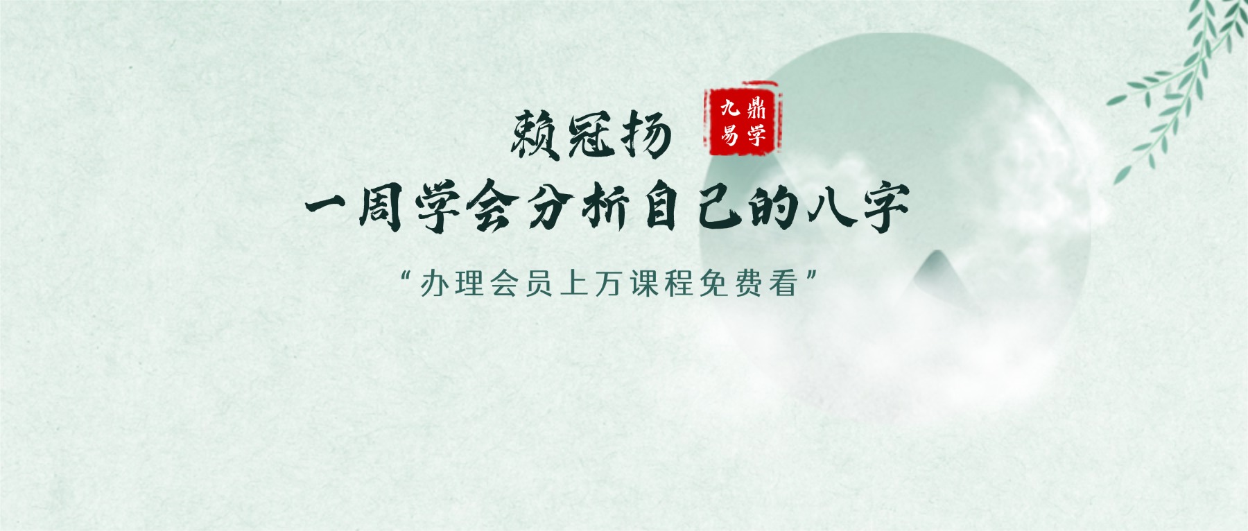 赖冠扬一周学会分析自己的八字 视频35集