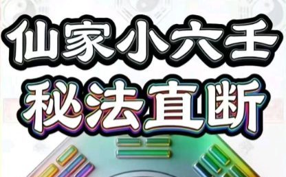 仙家小六壬课件视频2集+2个资料pdf