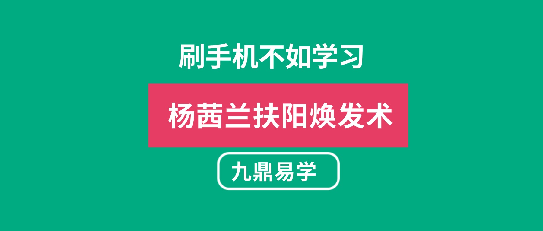 杨茜兰扶阳焕发术视频8集