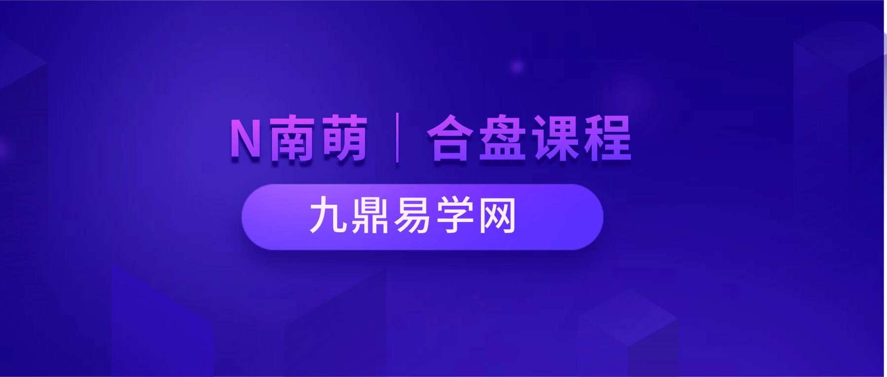 N南萌｜合盘课程2025年视频13集