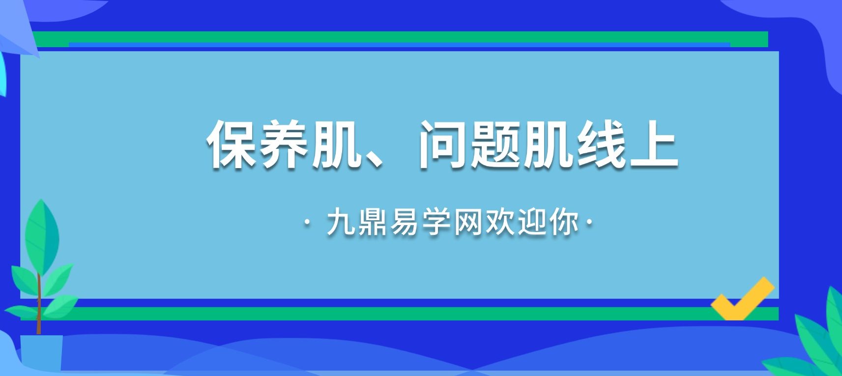 保养肌、问题肌线上课程视频31集