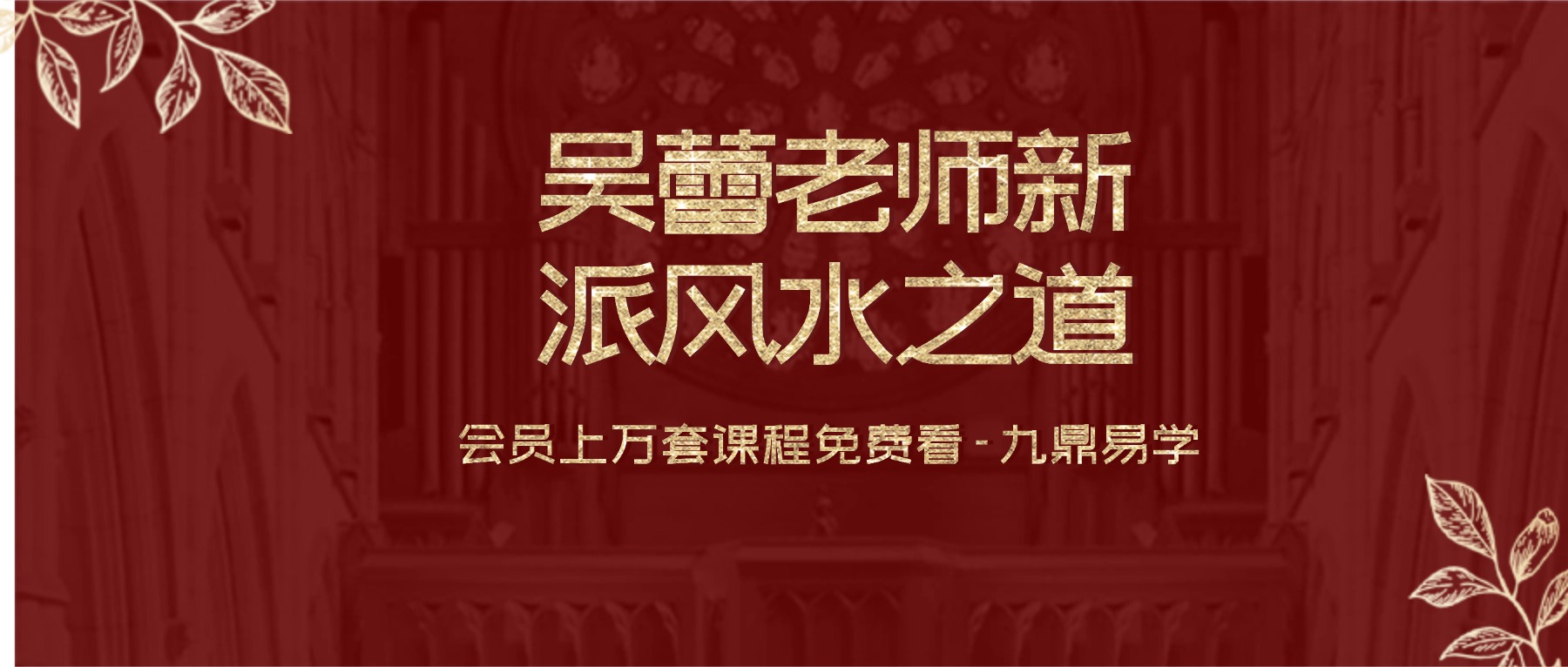 吴蕾老师新派风水之道（晋升班）视频23集