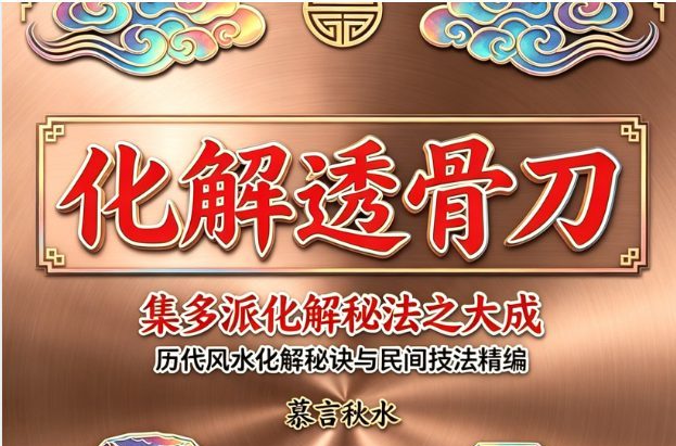 《化解透骨刀》慕言秋水 集多派化解秘法-历代风水化解秘诀与民间技法精编 367页