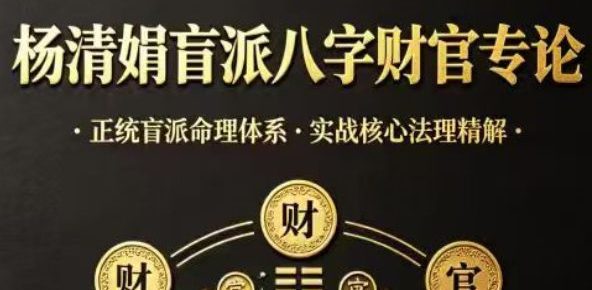 杨清娟盲派八字财官专论.pdf 358页