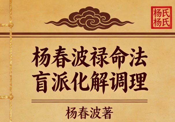 杨春波禄命法盲派八字化解调理A4铜版.pdf 372页