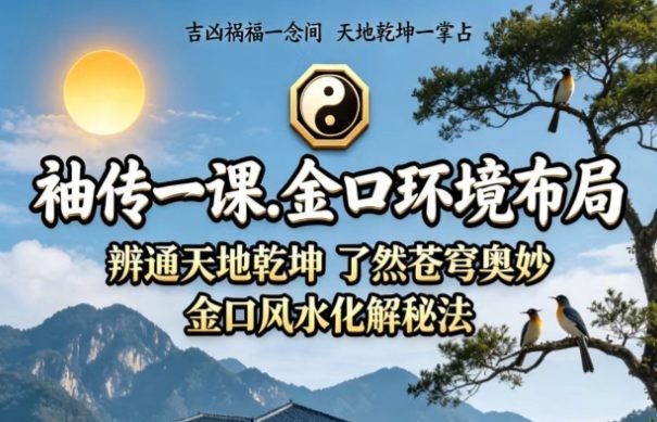 袖传一课《金口环境布局》177页.pdf