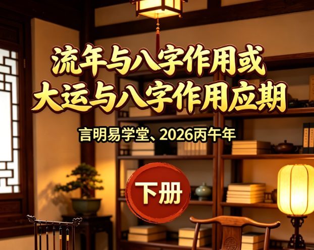 言明易学堂-言明-《婚姻课专辑》+流年大运课专辑 .pdf 198页+138页