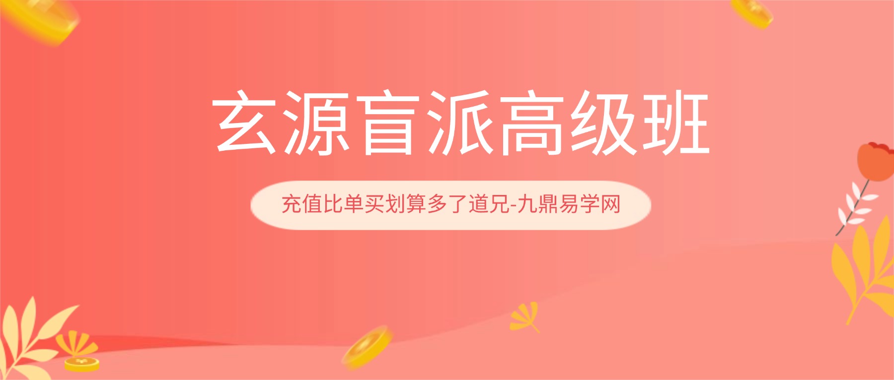 玄源盲派高级班 第一期41集视频 +第二期 125集 视频+课件